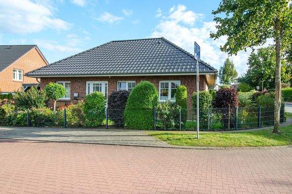 Winkelbungalow Vorderansicht