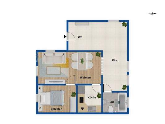 Grundriss Erdgeschoss