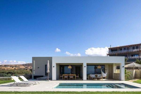 Kreta, Gallos: Luxuriöse Neubauvilla mit Meerblick zu verkaufen