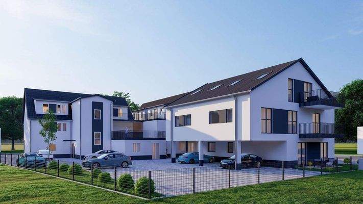 Nord-Ord Perspektive (Innenhof)