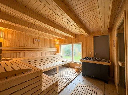 Hinterhaus als Sauna Wellness