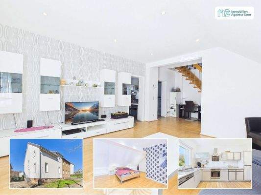 Maisonettewohnung mit Veranda in Saarbrücken