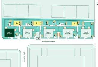 Lage der Eigentumswohnung im Quartier