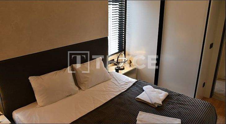 City and Sea View Flats in a Complex in Alanya Kargıcak