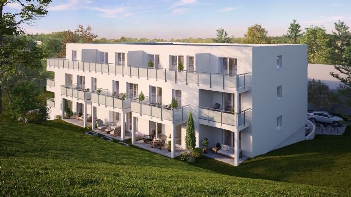 Ideale 2 Zimmer Neubau Wohnung mit Balkon - Baubeginn ist erfolgt-