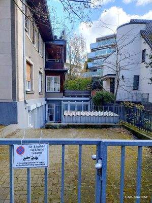 Eigener Grundstückszugang, Stellplatz