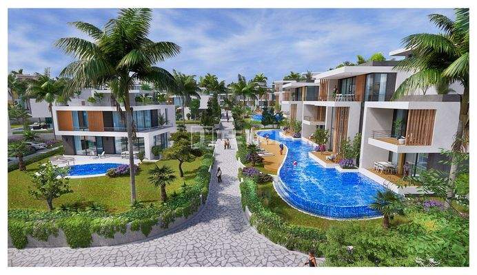 Sea-View Apartments in a Natural Setting in Gazimağusa Tatlısu