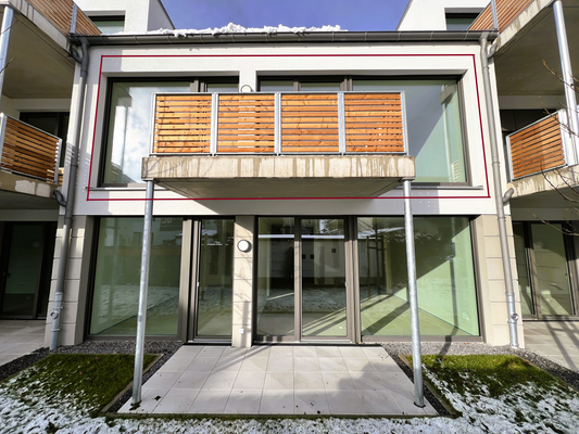 Ansicht Gebäude - Balkon