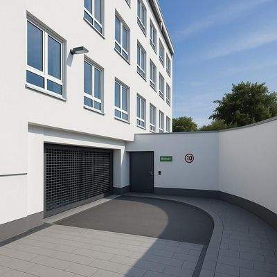 Einfahrt Tiefgarage