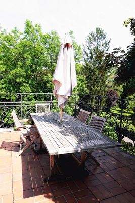 Die Dachterasse im 2OG