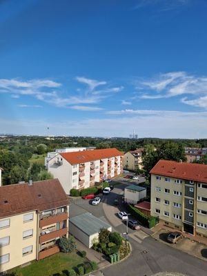 Ausblick Balkon