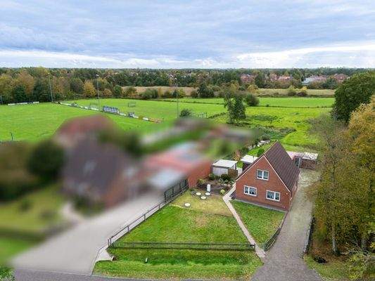 Blick auf die Immobilie