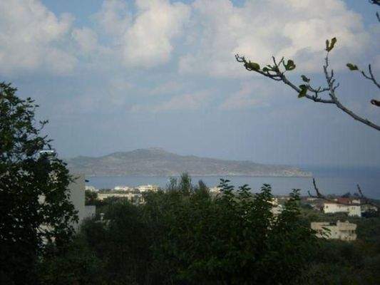 Kreta, Galatas: Grundstück zu verkaufen - geeignet für kommerzielle Entwicklung