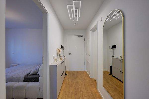 Freundlicher Eingangsbereich