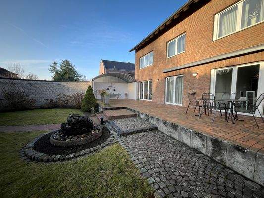 Außenansicht Terrasse Garten