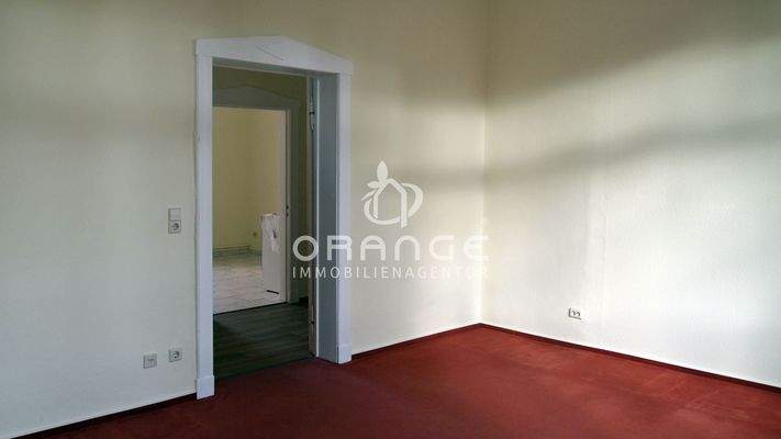 Zimmer vis-à-vis der Küche