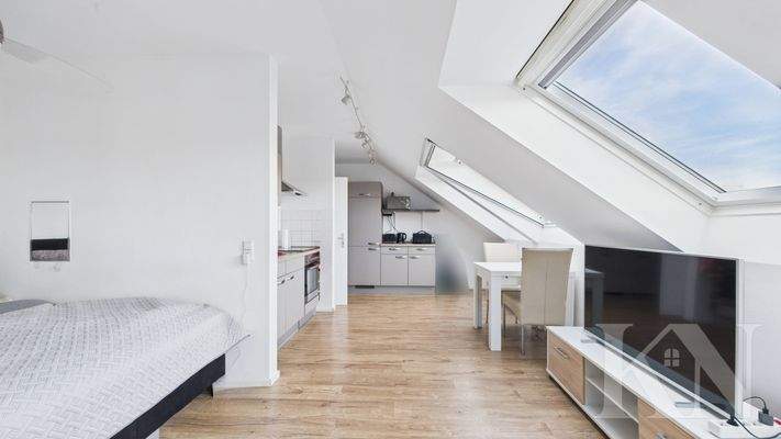 Wohnbereich / Küche