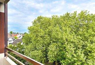Aussicht vom Balkon