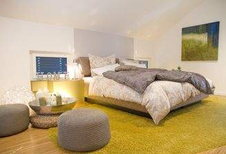 Komfortables Schlafzimmer
