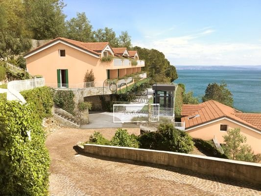 Ferienhaus mit Panoramablck und Zugang zum Meer in Santa Croce - Triest