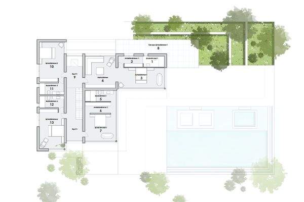 Grundriss Obergeschoss