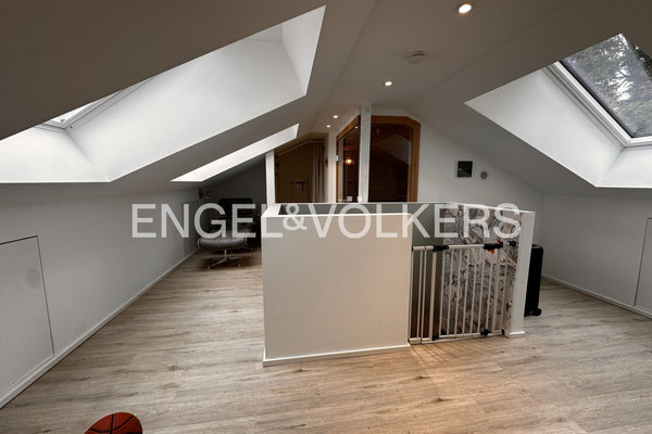 Ausgebauter Dachspitz mit Sauna