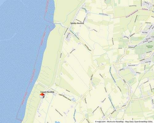 Geolyzer Kartenausschnitt