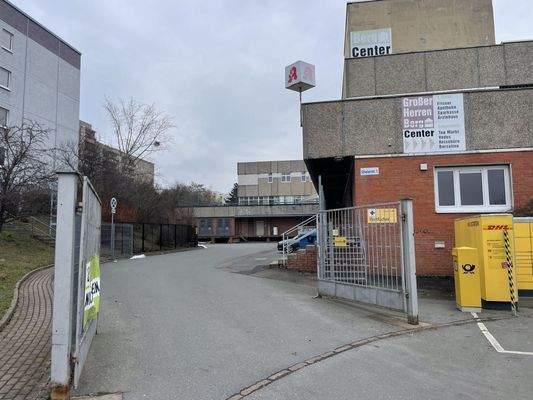 Eingang Einkaufszentrum