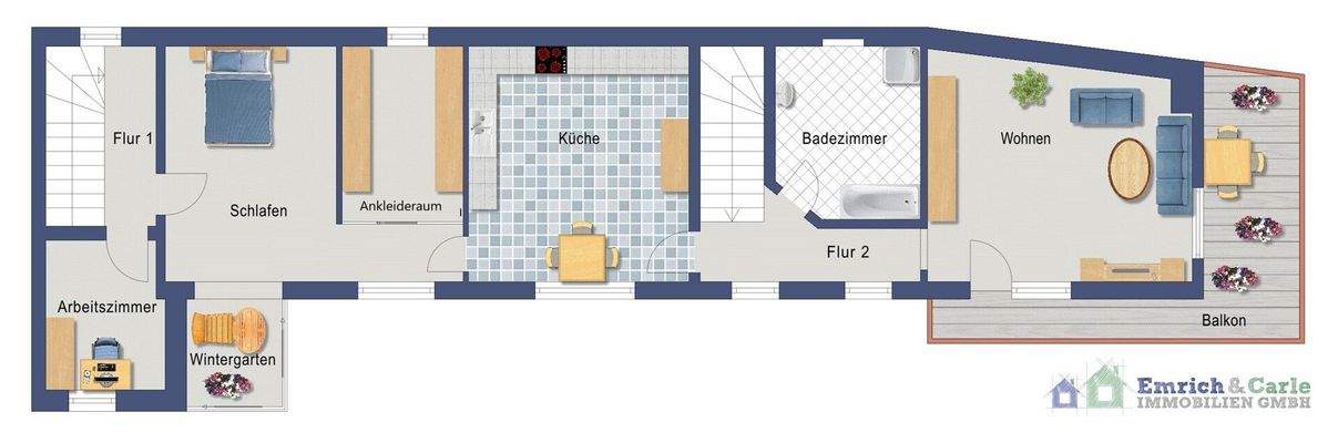 Grundriss Obergeschoss