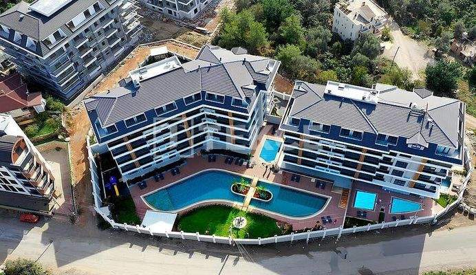 Stylish Apartments in a Complex with Rich Amenities in Alanya Oba