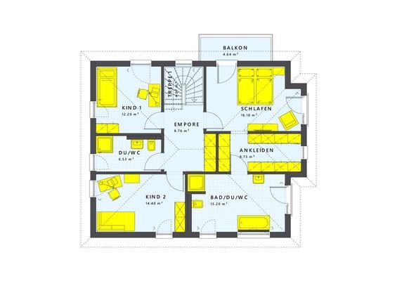 Grundriss Sunshine 164 Variante 5