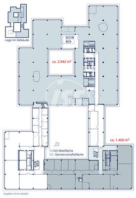 Grundriss 1. Obergeschoss