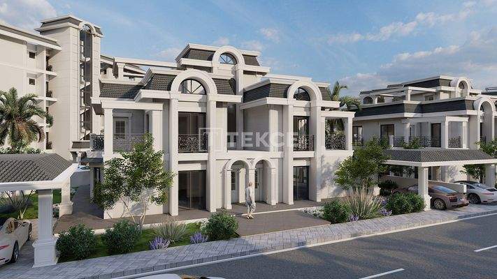Real Estate near Sea with Community Pool in North Cyprus İskele