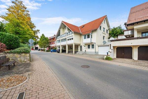 Ansicht Reihenhäuser Süd-Ost