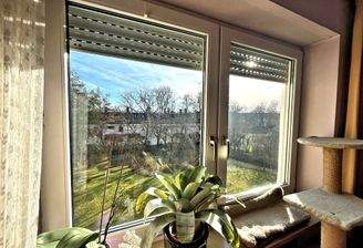 Ausblick vom Schlafzimmer