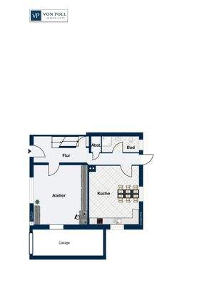 Grundriss EG Haupthaus