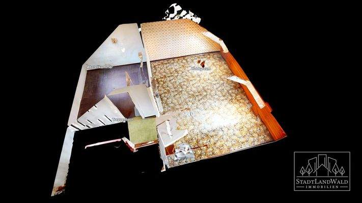 DG - Schematischer Grundriss - 3D