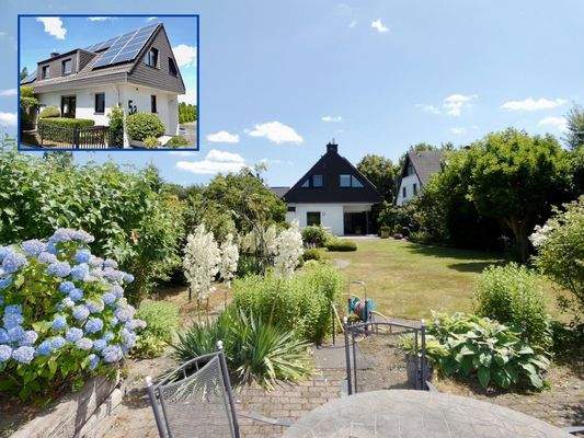 Garten - Rück-+Vorderansicht