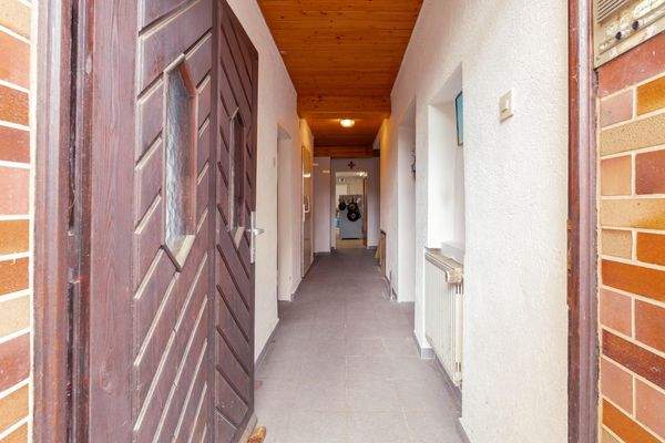 Der erste Eindruck, ein schöner und praktischer Eingangsbereich