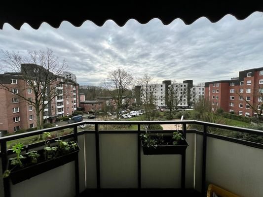 Balkon in Süd-West-Ausrichtung