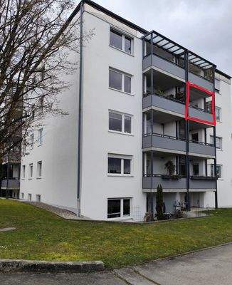 Balkon der Wohnung