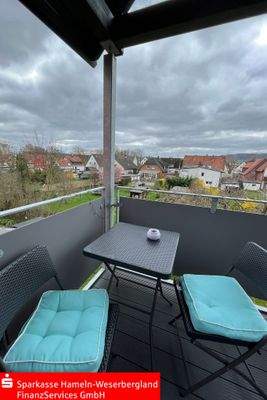 Blick vom Balkon