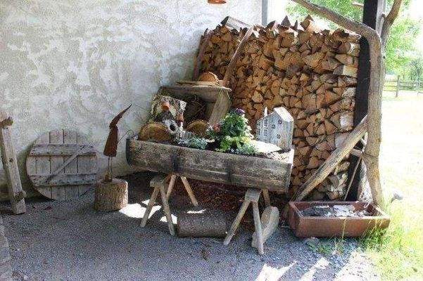 Details an der Partyscheune/Festsaal