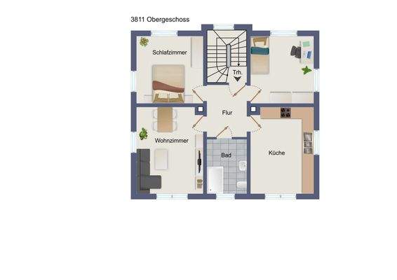 Grundriss Obergeschoss