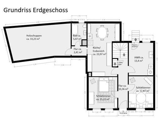 Grundriss Erdgeschoss