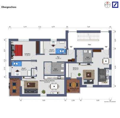 Obergeschoss (Neubau)