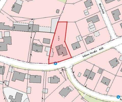 3159 Auszug Liegenschaftskarte