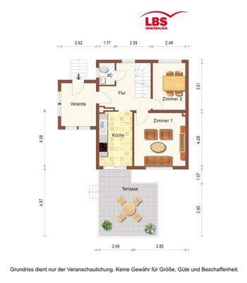 Grundriss Erdgeschoss