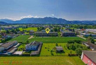 Drohnenaufnahme Hauseingang