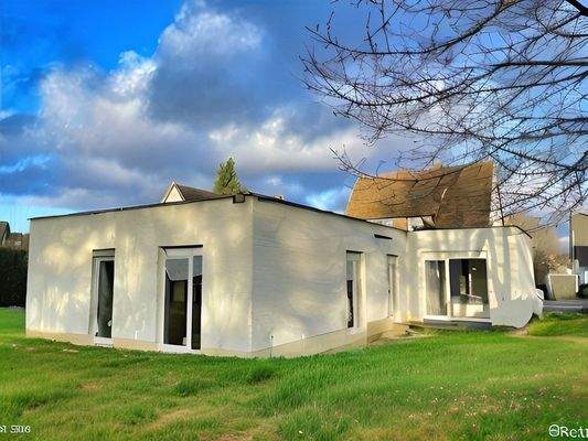 Seitenansicht Bungalow